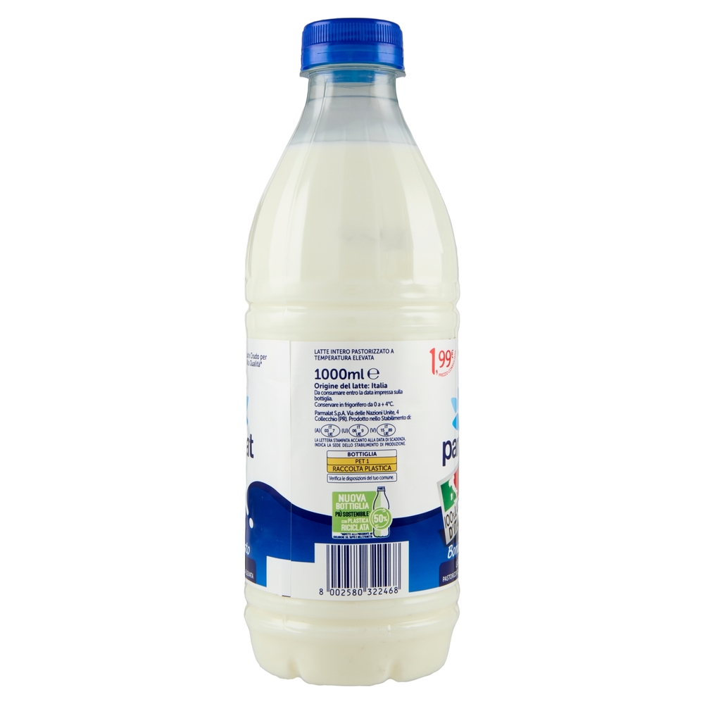 parmalat Bontà e Gusto Latte Intero 100% Latte d'Italia 1000 ml